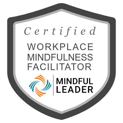 badge for certified workplace mindfulness facilitator